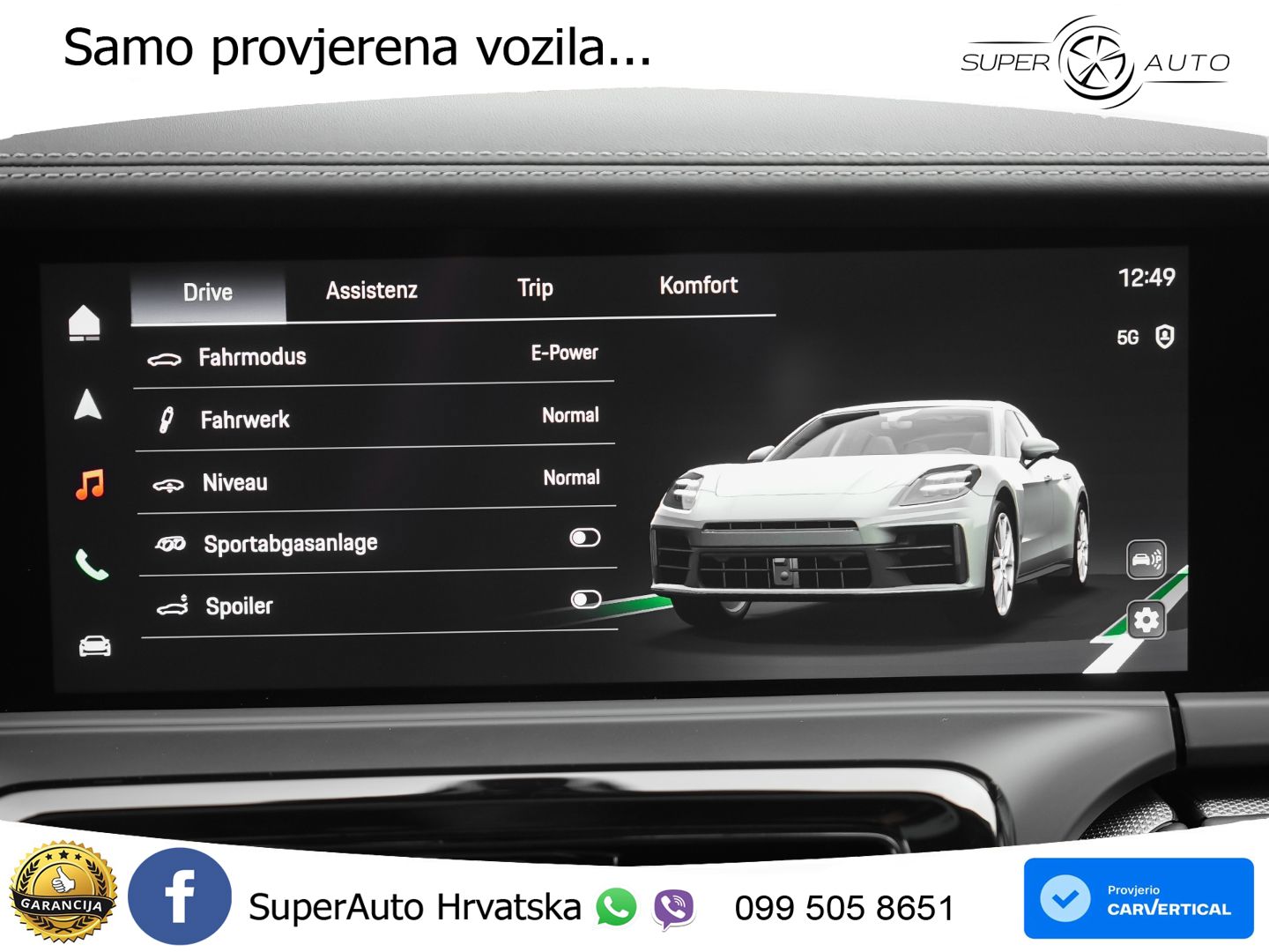 Porsche Panamera 4S 2.9 V6 (544 KS) E-Hybrid PDK LED+GR SJED+ACC