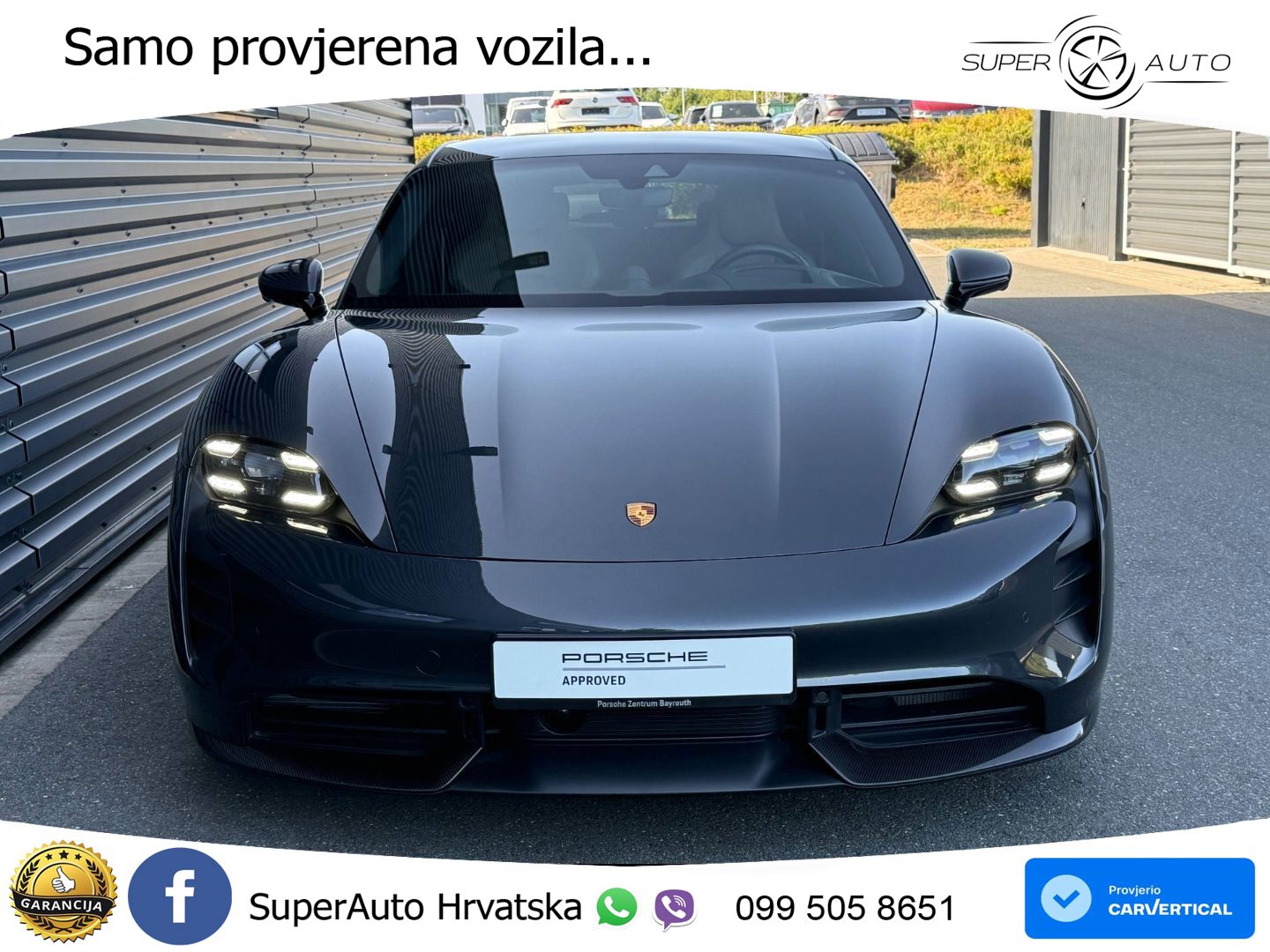 Porsche Taycan Sport Turismo 4S Performance Plus 93.4 kWh (571 KS)