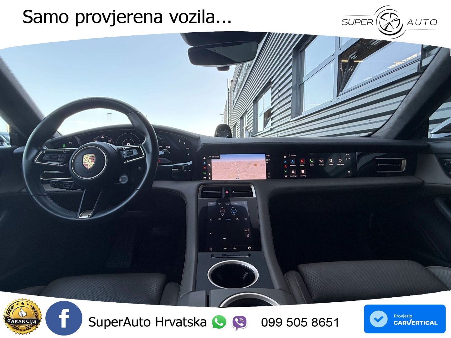 Porsche Taycan Sport Turismo 4S Performance Plus 93.4 kWh (571 KS)
