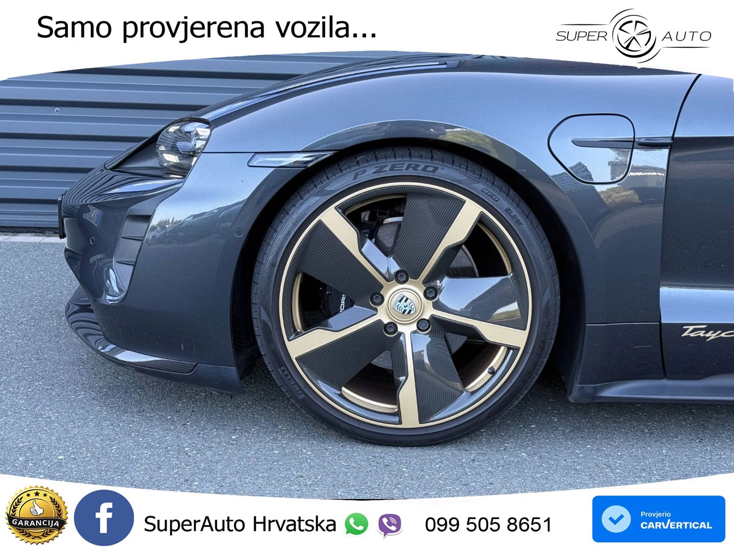 Porsche Taycan Sport Turismo 4S Performance Plus 93.4 kWh (571 KS)