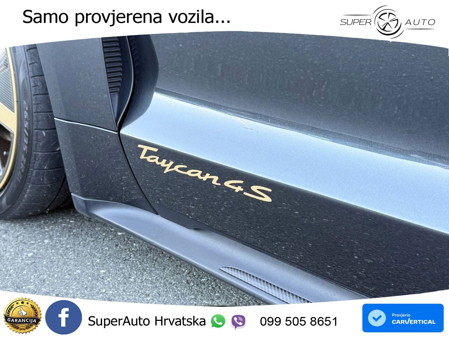 Porsche Taycan Sport Turismo 4S Performance Plus 93.4 kWh (571 KS)
