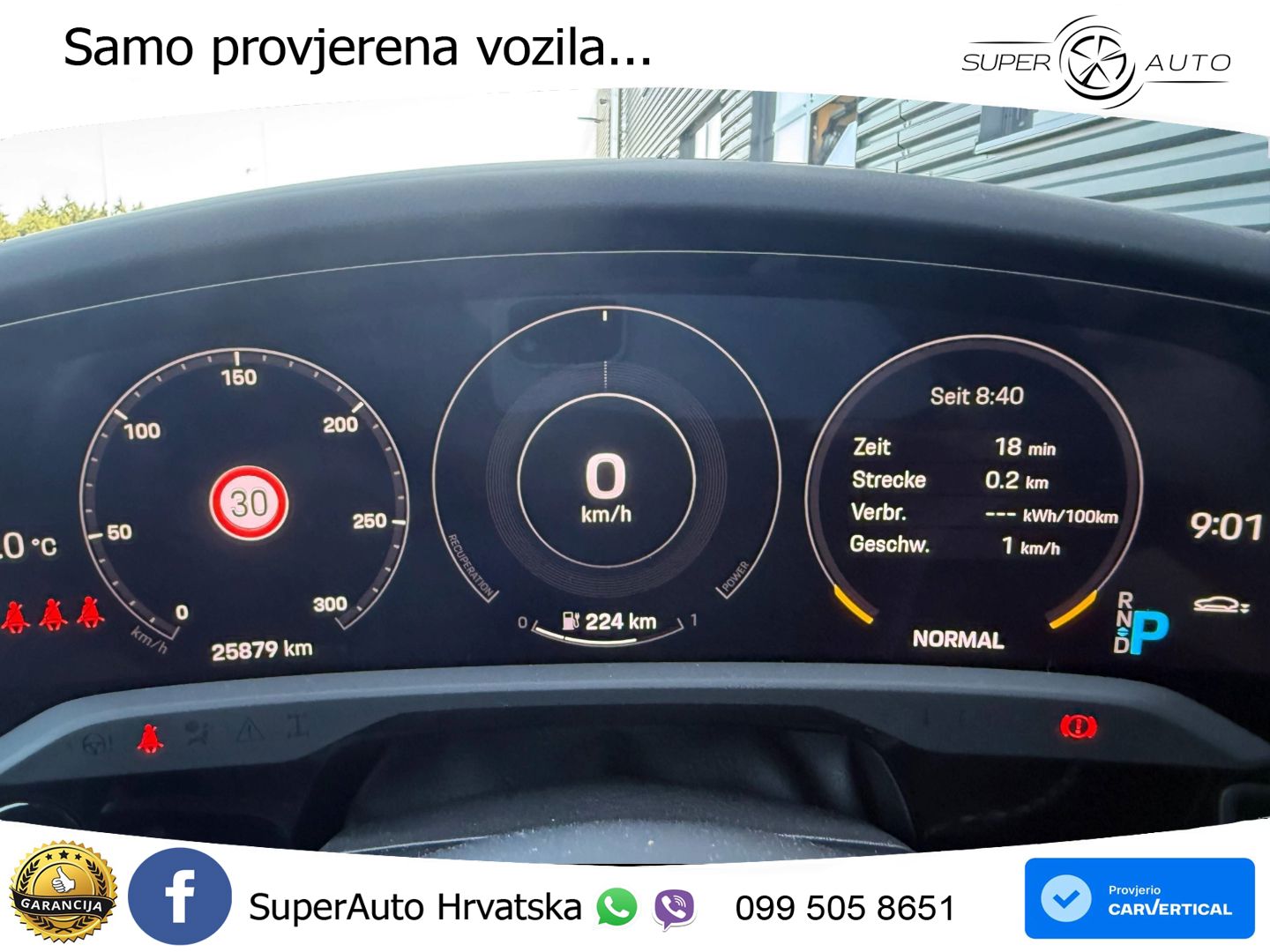 Porsche Taycan Sport Turismo 4S Performance Plus 93.4 kWh (571 KS)