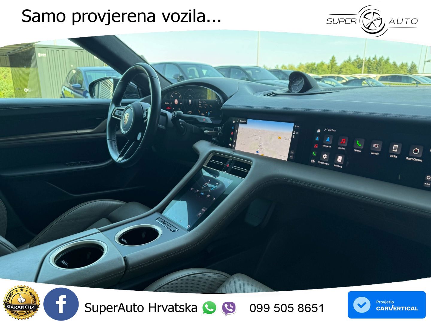 Porsche Taycan Sport Turismo 4S Performance Plus 93.4 kWh (571 KS)
