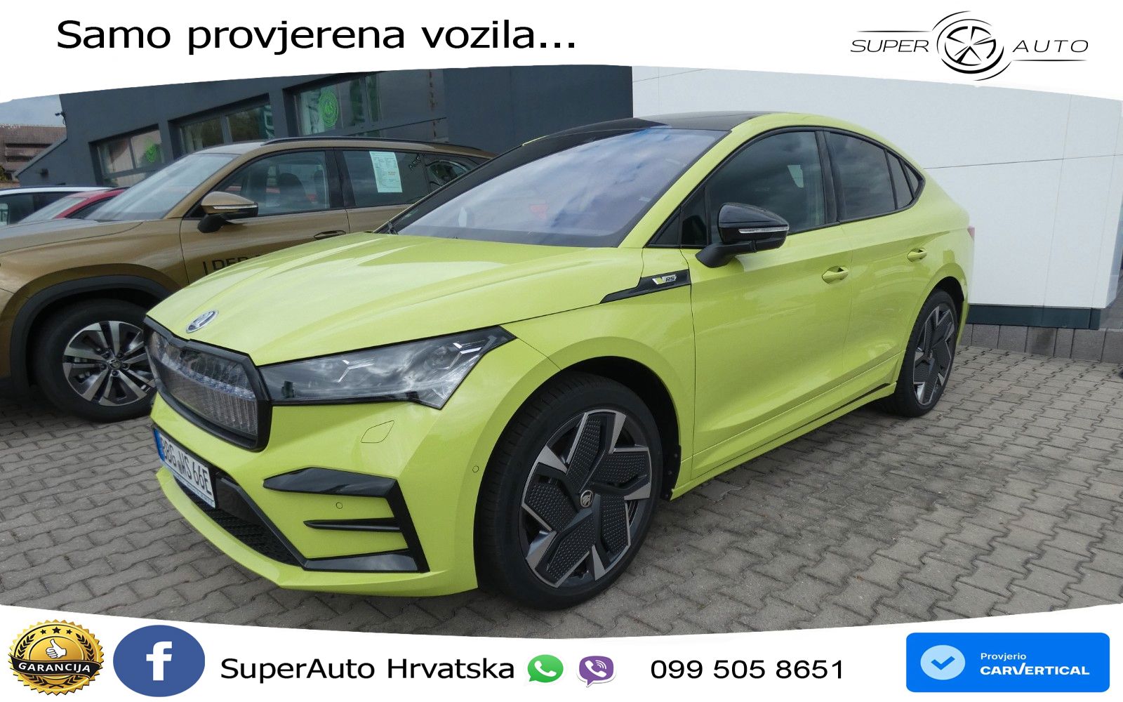 Škoda Enyaq Coupe iV RS 82 kWh (340 KS) AWD Suite LED+GR SJED+ACC