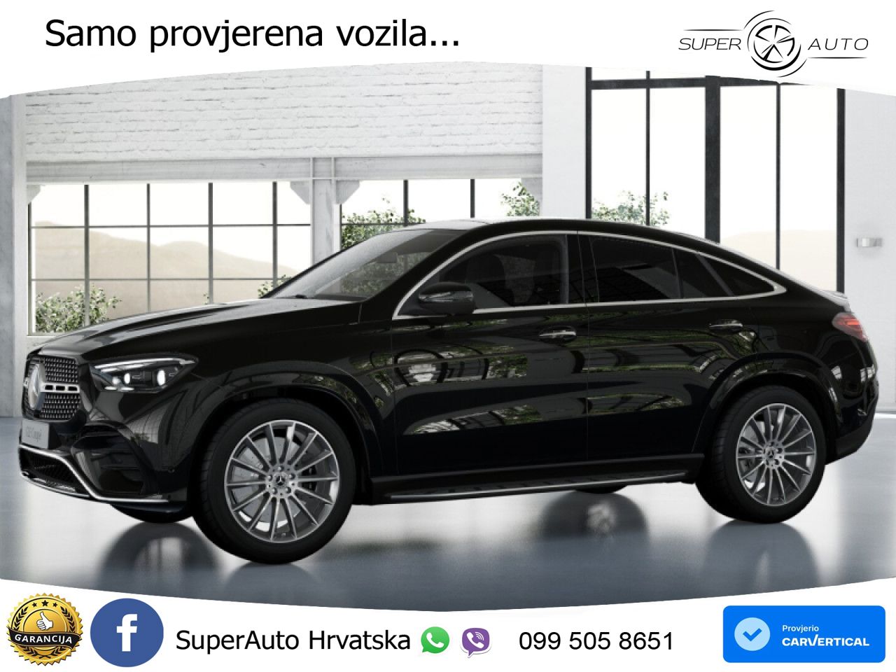 Mercedes GLE Coupe 450d (367 KS) EQ Boost 4MATIC 9G-TRONIC AMG LED+GR SJED+ACC