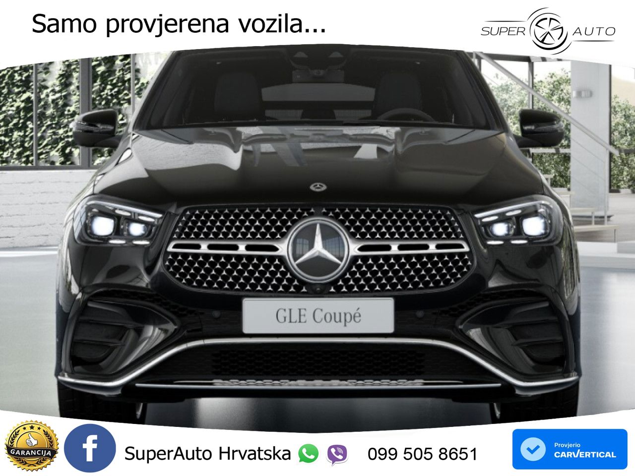 Mercedes GLE Coupe 450d (367 KS) EQ Boost 4MATIC 9G-TRONIC AMG LED+GR SJED+ACC