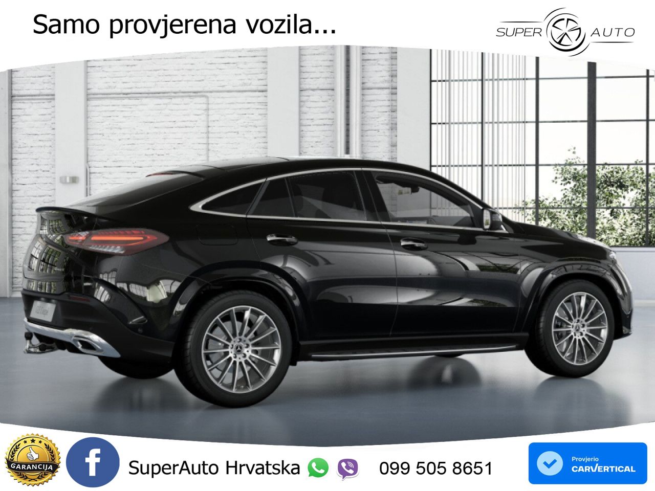 Mercedes GLE Coupe 450d (367 KS) EQ Boost 4MATIC 9G-TRONIC AMG LED+GR SJED+ACC