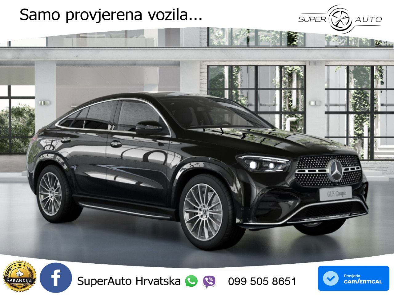 Mercedes GLE Coupe 450d (367 KS) EQ Boost 4MATIC 9G-TRONIC AMG LED+GR SJED+ACC