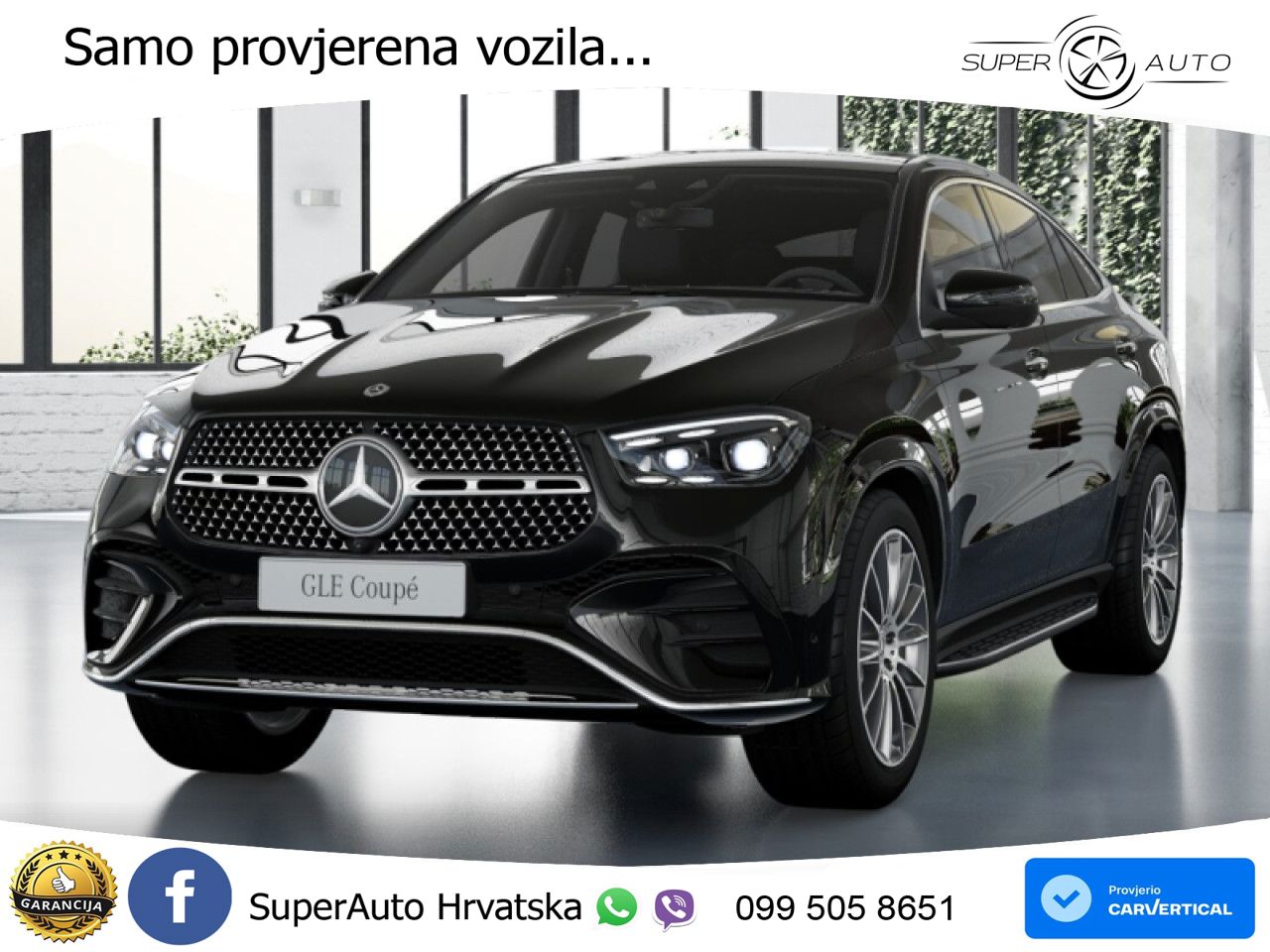 Mercedes GLE Coupe 450d (367 KS) EQ Boost 4MATIC 9G-TRONIC AMG LED+GR SJED+ACC