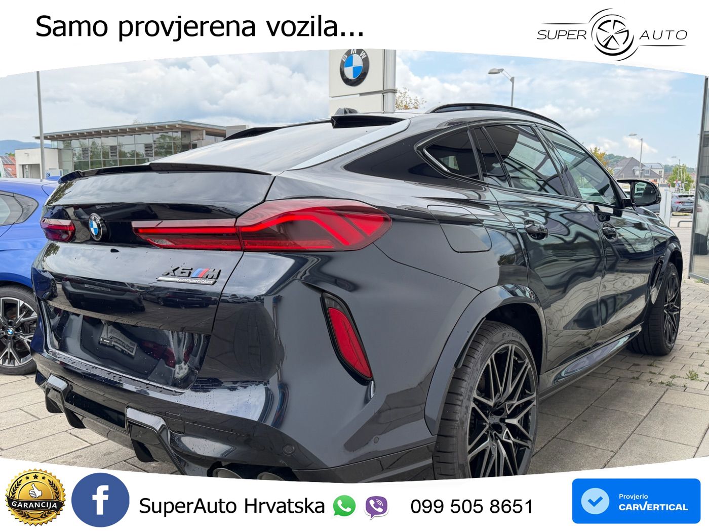 BMW X6 M Competition 4.4 V8 (625 KS) xDrive Steptronic LED+GR SJED+ACC