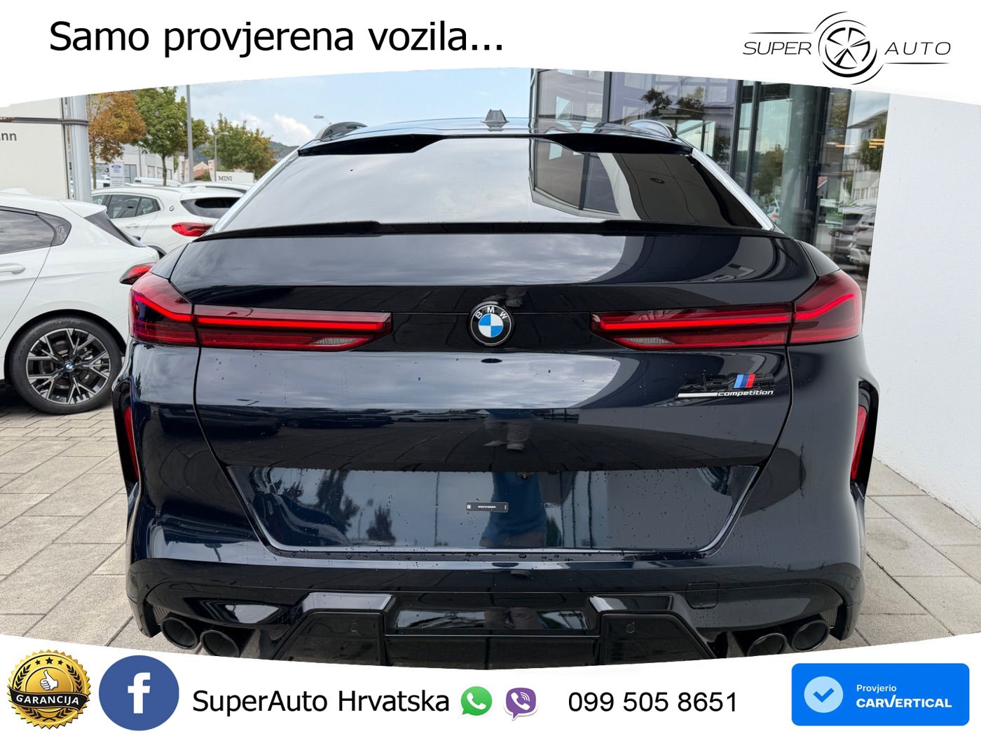 BMW X6 M Competition 4.4 V8 (625 KS) xDrive Steptronic LED+GR SJED+ACC