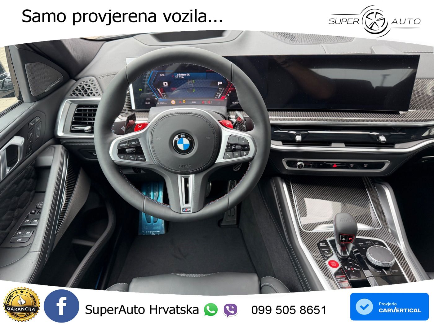 BMW X6 M Competition 4.4 V8 (625 KS) xDrive Steptronic LED+GR SJED+ACC