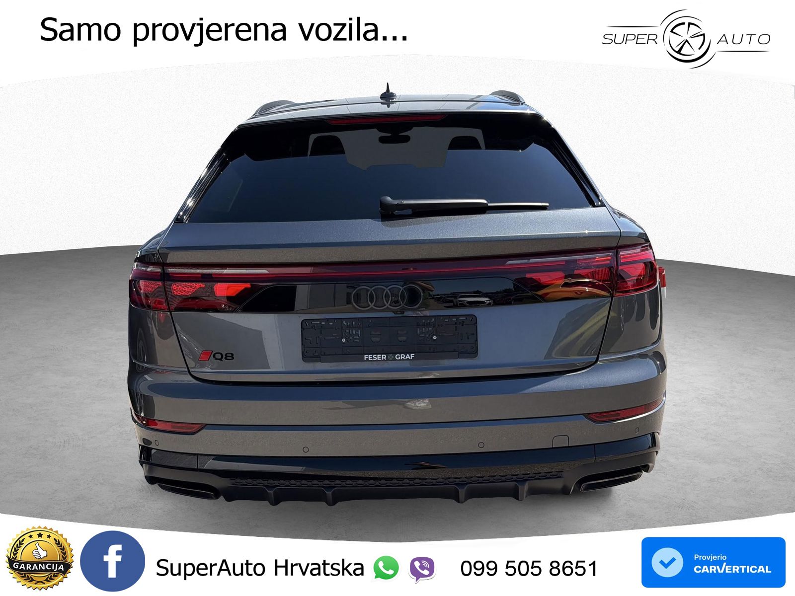 Audi Q8 50 TDI V6 (286 KS) quattro Tiptronic