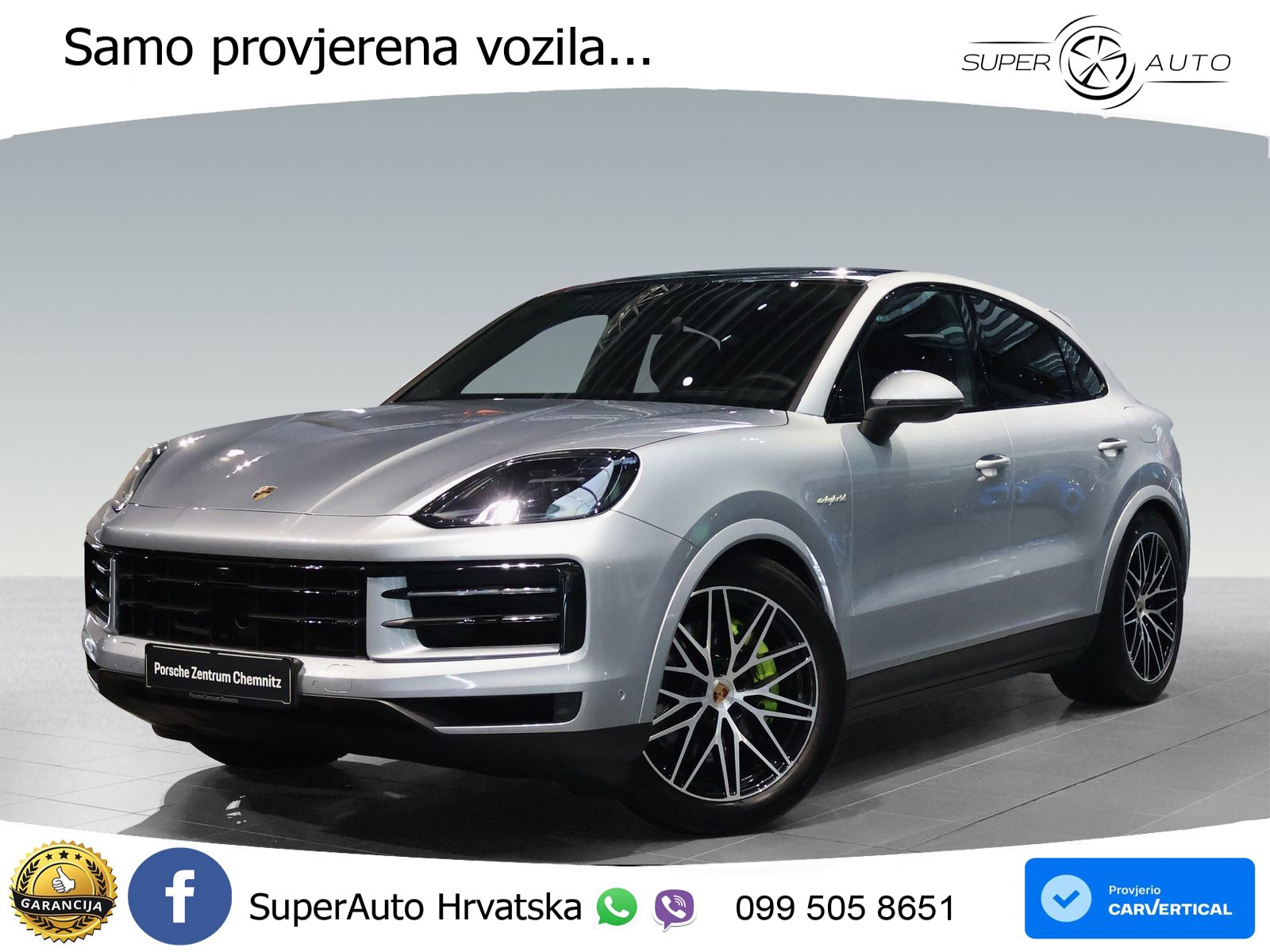 Porsche Cayenne Coupe 3.0 V6 (470 KS) E-Hybrid Tiptronic S
