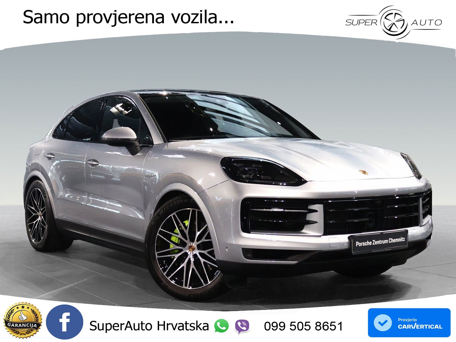 Porsche Cayenne Coupe 3.0 V6 (470 KS) E-Hybrid Tiptronic S