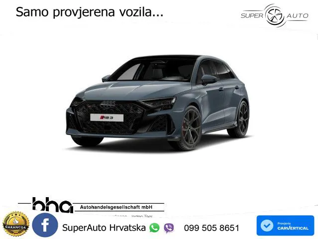 Audi RS3 Sportback 2.5 TFSI (400 KS) quattro S tronic LED+GR SJED+ACC