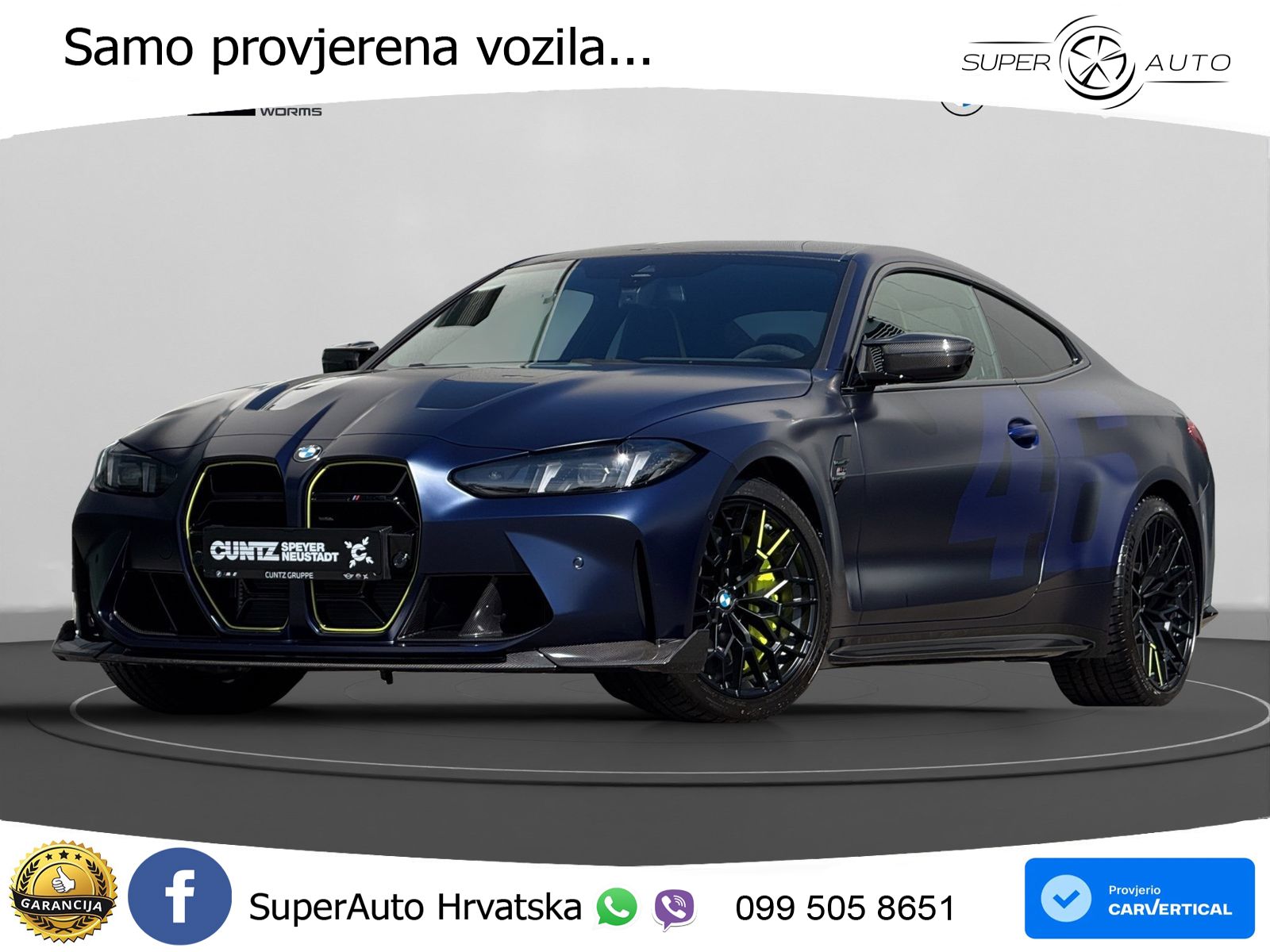 BMW M4 CS 3.0 (550 KS) xDrive Steptronic
