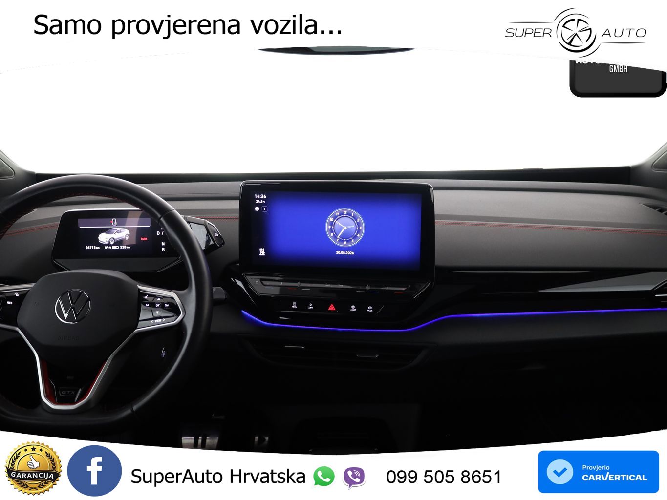 Volkswagen ID.4 GTX 82 kWh (299 KS) 4MOTION