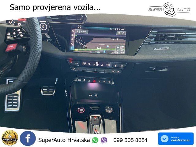 Audi RS3 Sedan 2.5 TFSI (400 KS) quattro S tronic LED+GR SJED+ACC