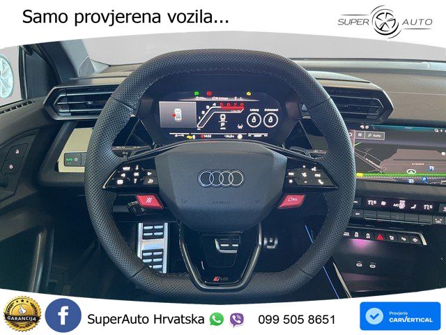 Audi RS3 Sedan 2.5 TFSI (400 KS) quattro S tronic LED+GR SJED+ACC