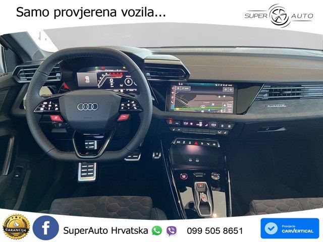 Audi RS3 Sedan 2.5 TFSI (400 KS) quattro S tronic LED+GR SJED+ACC