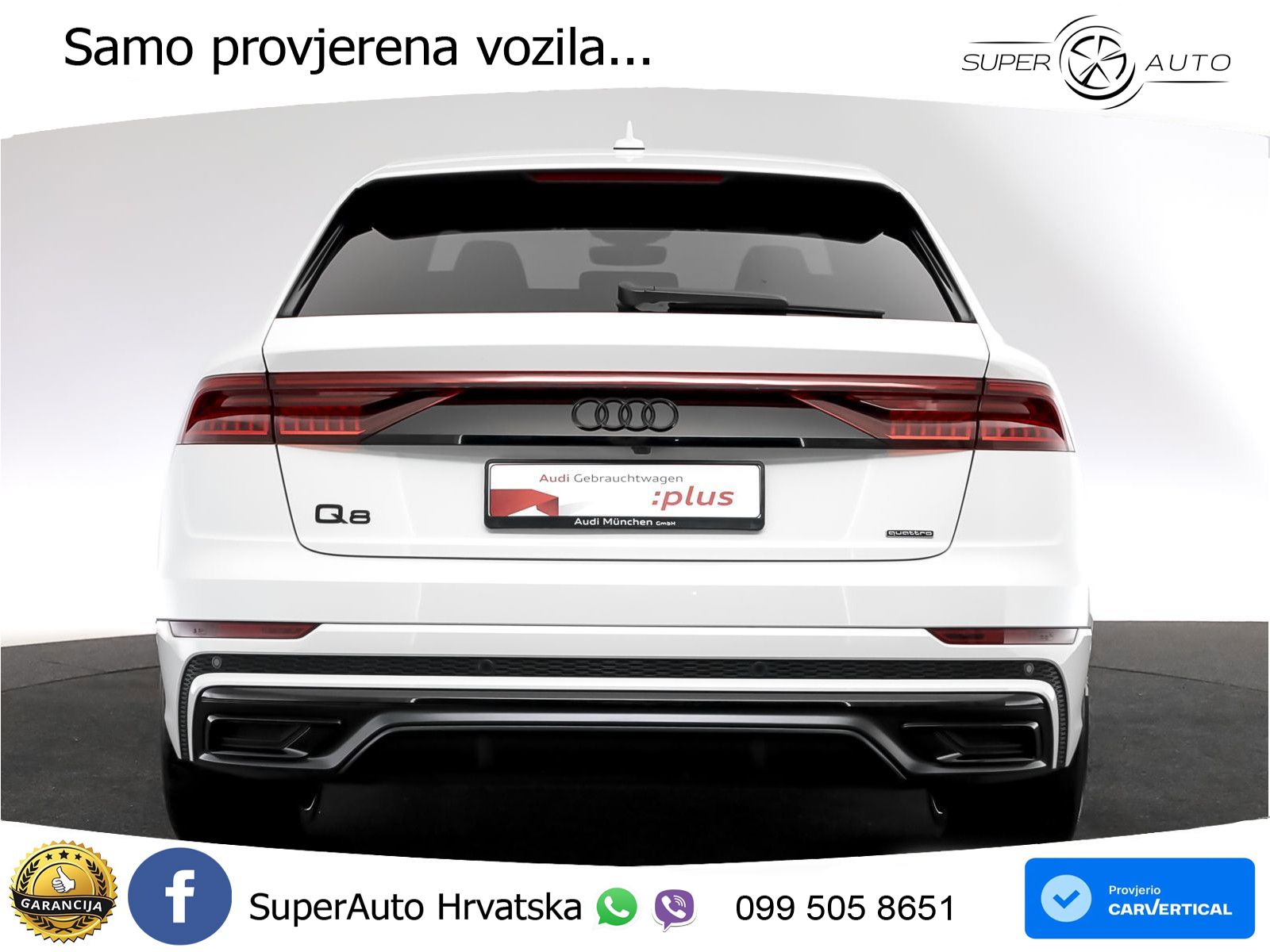 Audi Q8 50 TDI V6 (286 KS) quattro Tiptronic