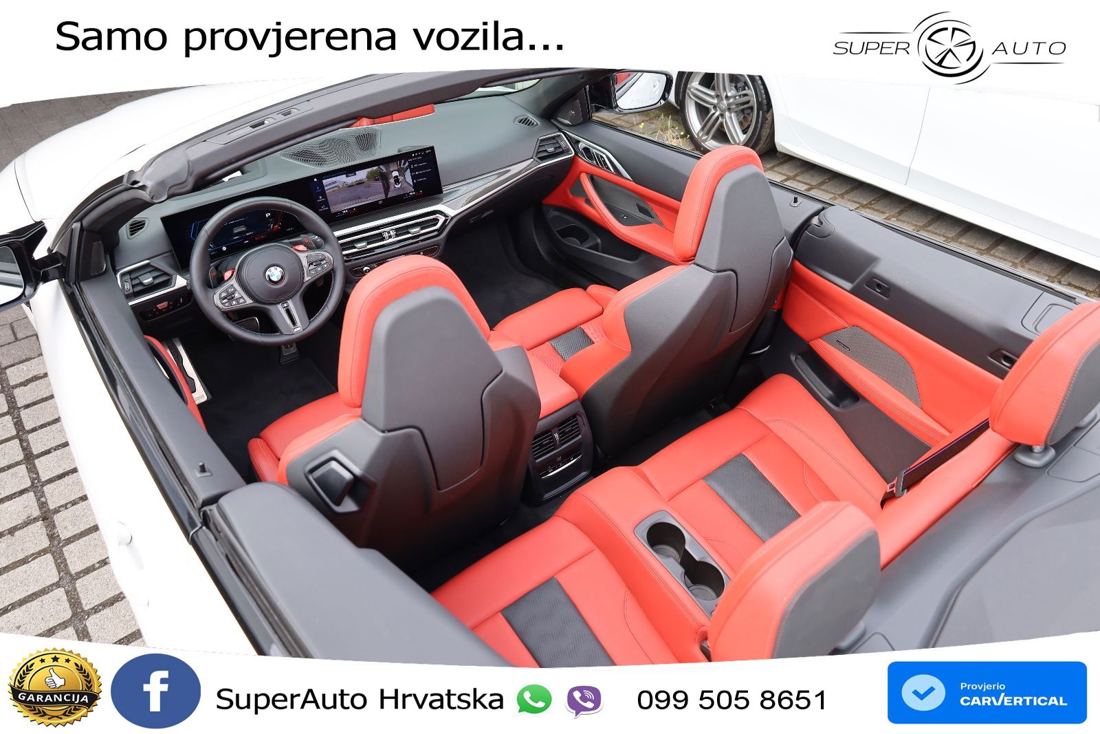 BMW M4 Convertible Competition 3.0 (510 KS) xDrive Steptronic LED+GR SJED+ACC