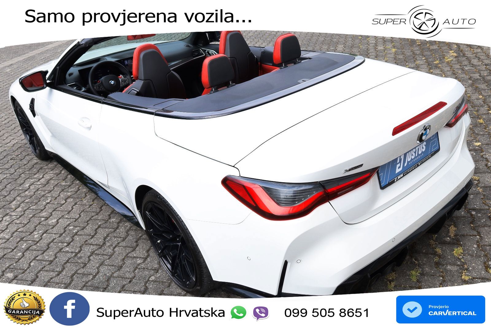 BMW M4 Convertible Competition 3.0 (510 KS) xDrive Steptronic LED+GR SJED+ACC