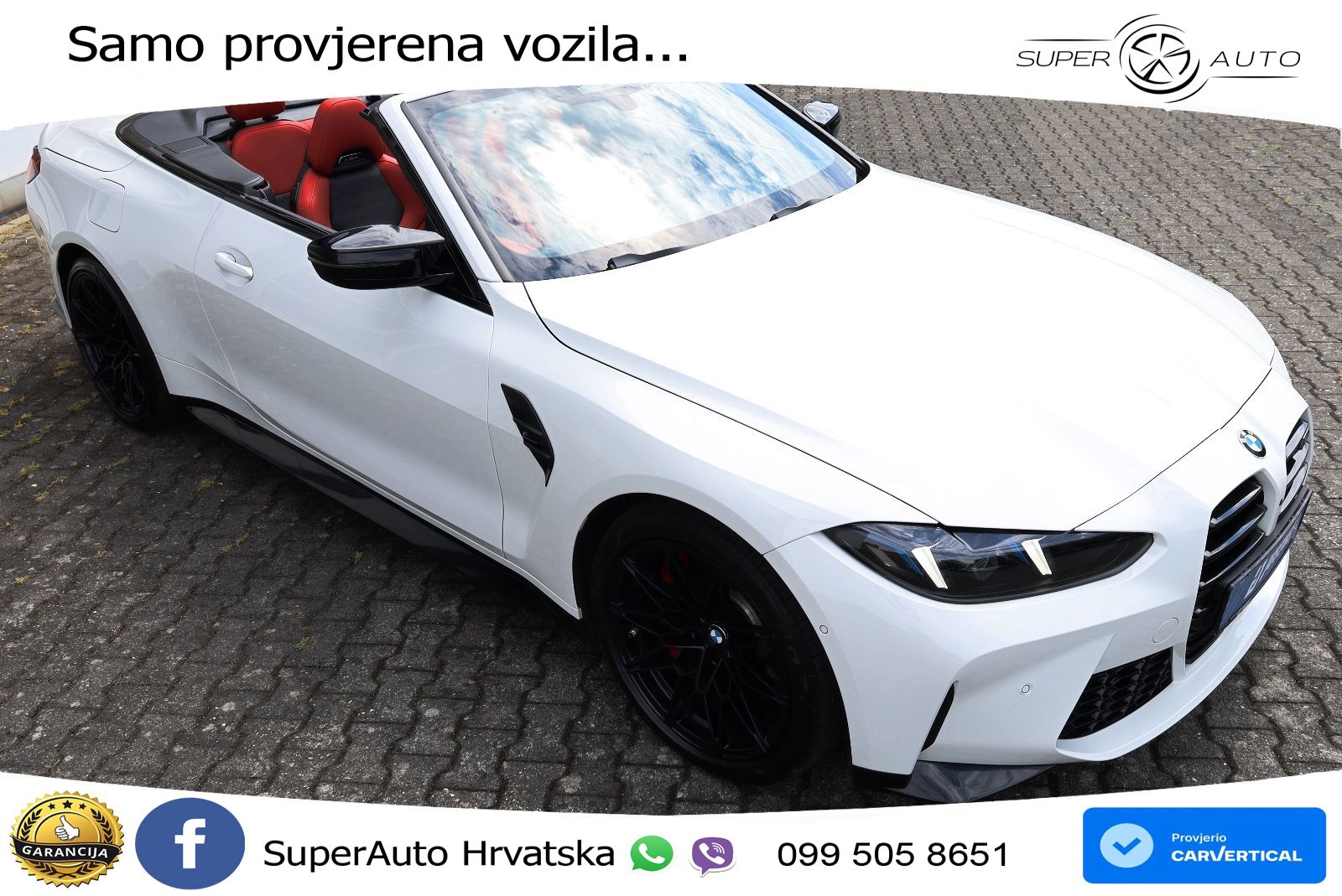 BMW M4 Convertible Competition 3.0 (510 KS) xDrive Steptronic LED+GR SJED+ACC