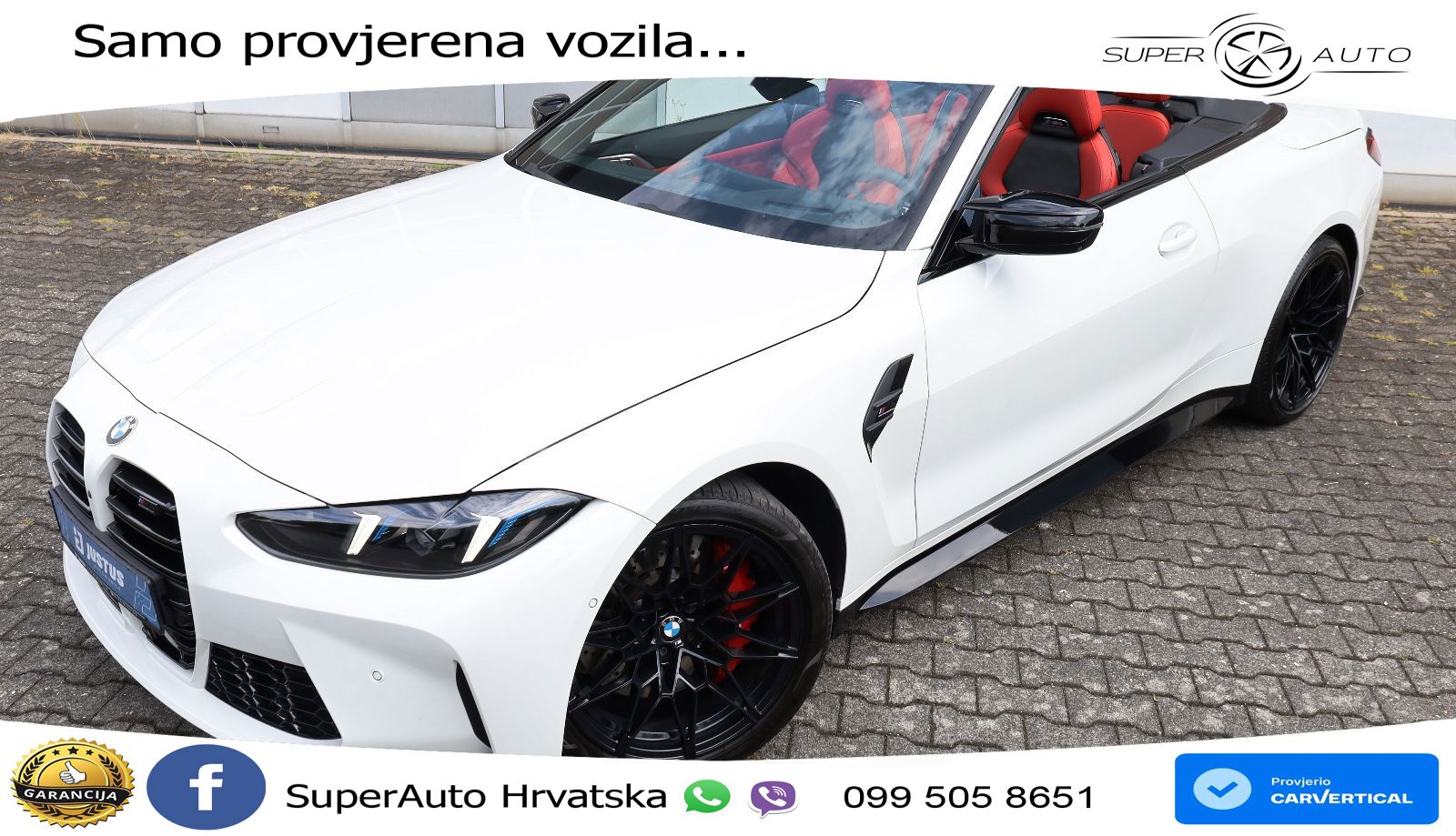 BMW M4 Convertible Competition 3.0 (510 KS) xDrive Steptronic LED+GR SJED+ACC