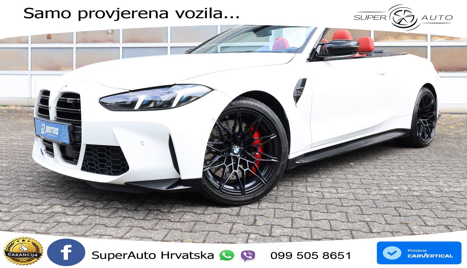 BMW M4 Convertible Competition 3.0 (510 KS) xDrive Steptronic LED+GR SJED+ACC