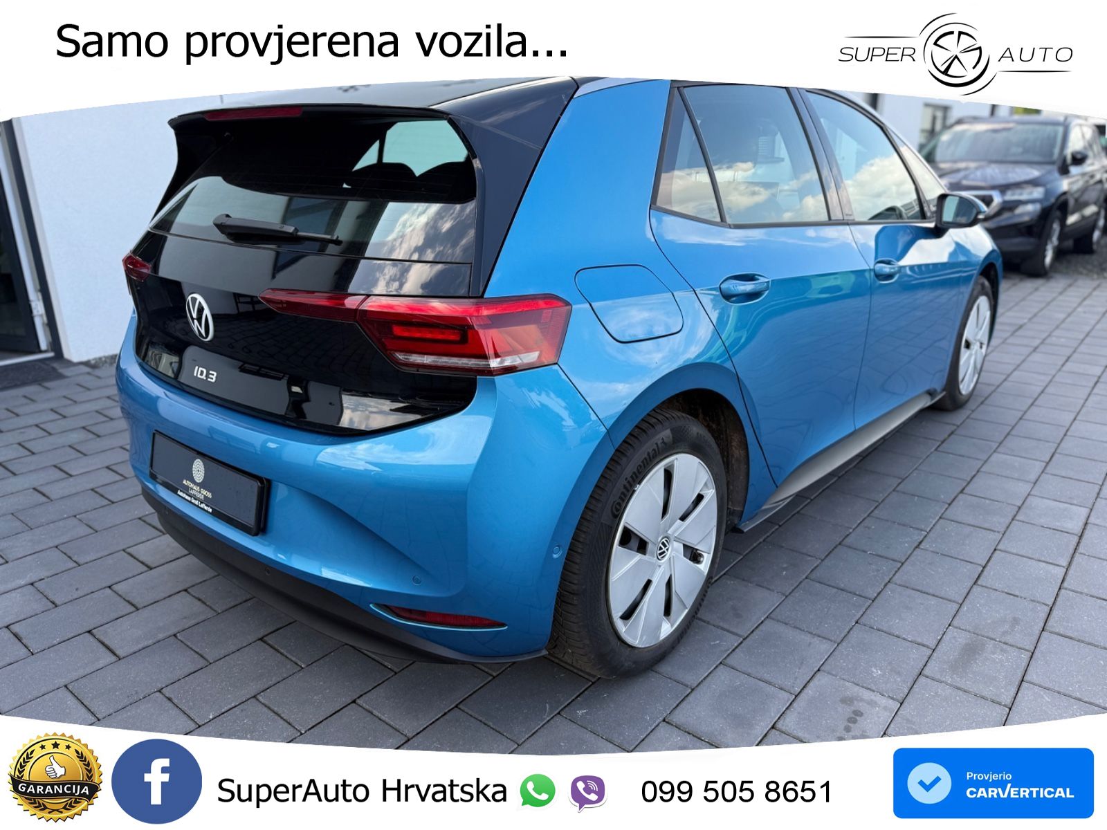 Volkswagen ID.3 Pro 62 kWh (204 KS) LED+ACC