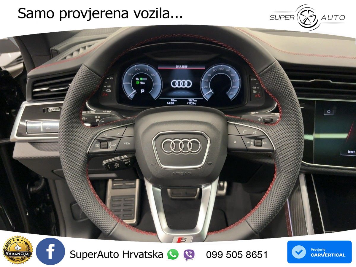 Audi Q8 60 TFSIe V6 (490 KS) quattro Tiptronic 489 KS LED+GR SJED+ACC