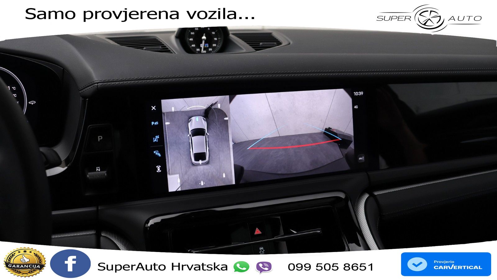Porsche Panamera 4S 2.9 V6 (544 KS) E-Hybrid PDK ZRAČNI+ACC+GR SJED+KAM+PANO