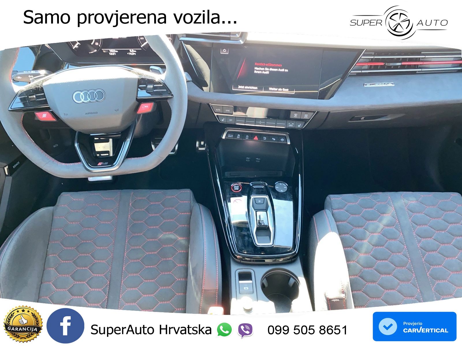Audi RS3 Sedan 2.5 TFSI (400 KS) quattro S tronic LED+GR SJED+ACC