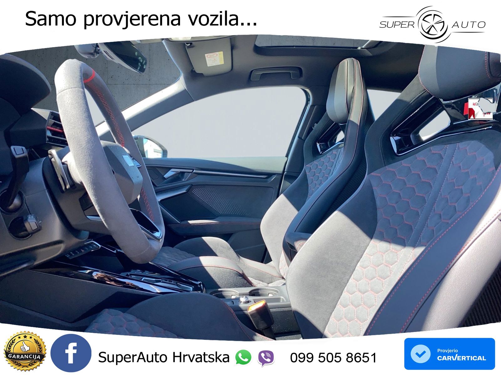 Audi RS3 Sedan 2.5 TFSI (400 KS) quattro S tronic LED+GR SJED+ACC