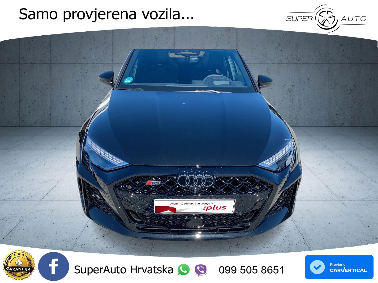 Audi RS3 Sedan 2.5 TFSI (400 KS) quattro S tronic LED+GR SJED+ACC