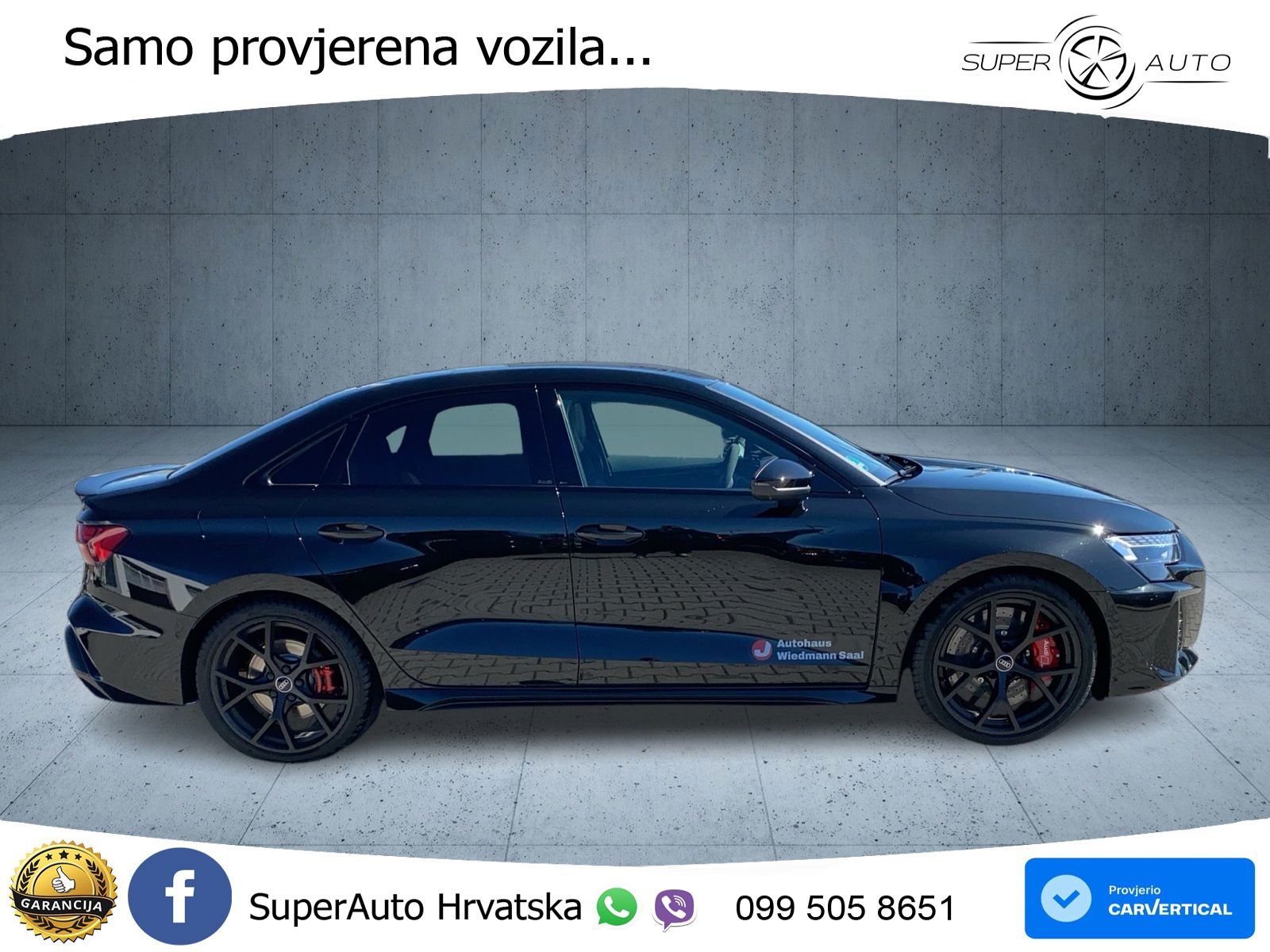 Audi RS3 Sedan 2.5 TFSI (400 KS) quattro S tronic LED+GR SJED+ACC