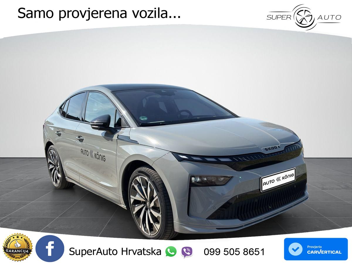 Škoda Enyaq Coupe iV 85 82 kWh (286 KS) SportLine LED+GR SJED+ACC