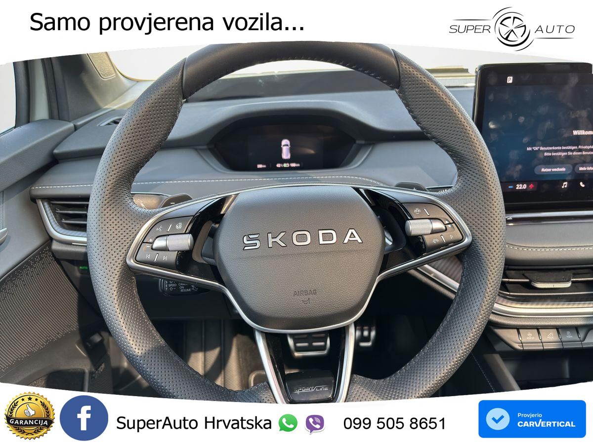 Škoda Enyaq Coupe iV 85 82 kWh (286 KS) SportLine LED+GR SJED+ACC