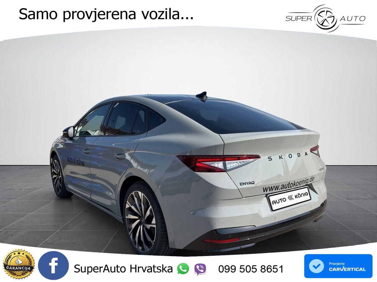 Škoda Enyaq Coupe iV 85 82 kWh (286 KS) SportLine LED+GR SJED+ACC
