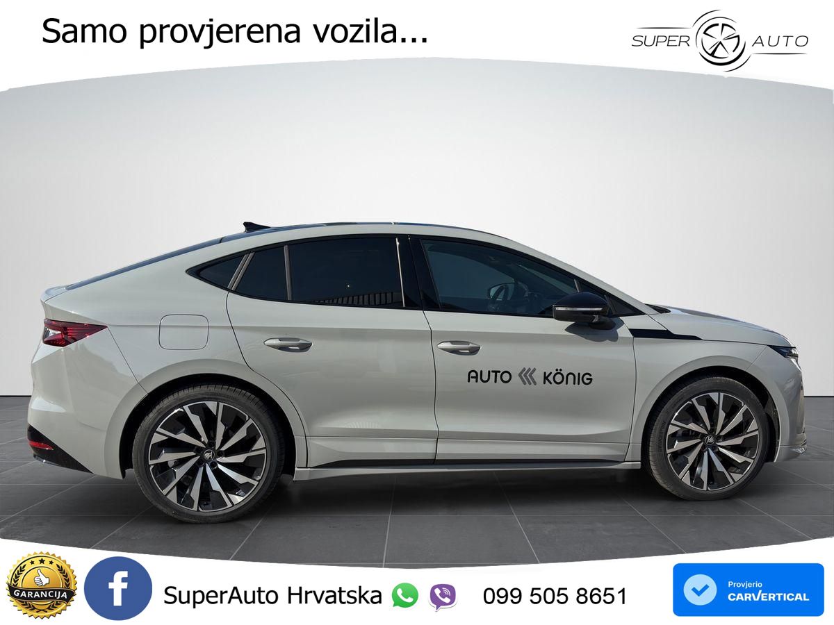 Škoda Enyaq Coupe iV 85 82 kWh (286 KS) SportLine LED+GR SJED+ACC