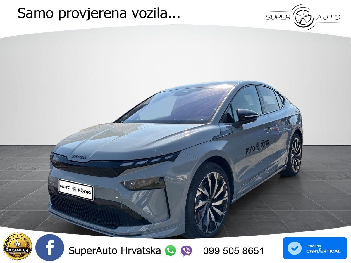 Škoda Enyaq Coupe iV 85 82 kWh (286 KS) SportLine LED+GR SJED+ACC