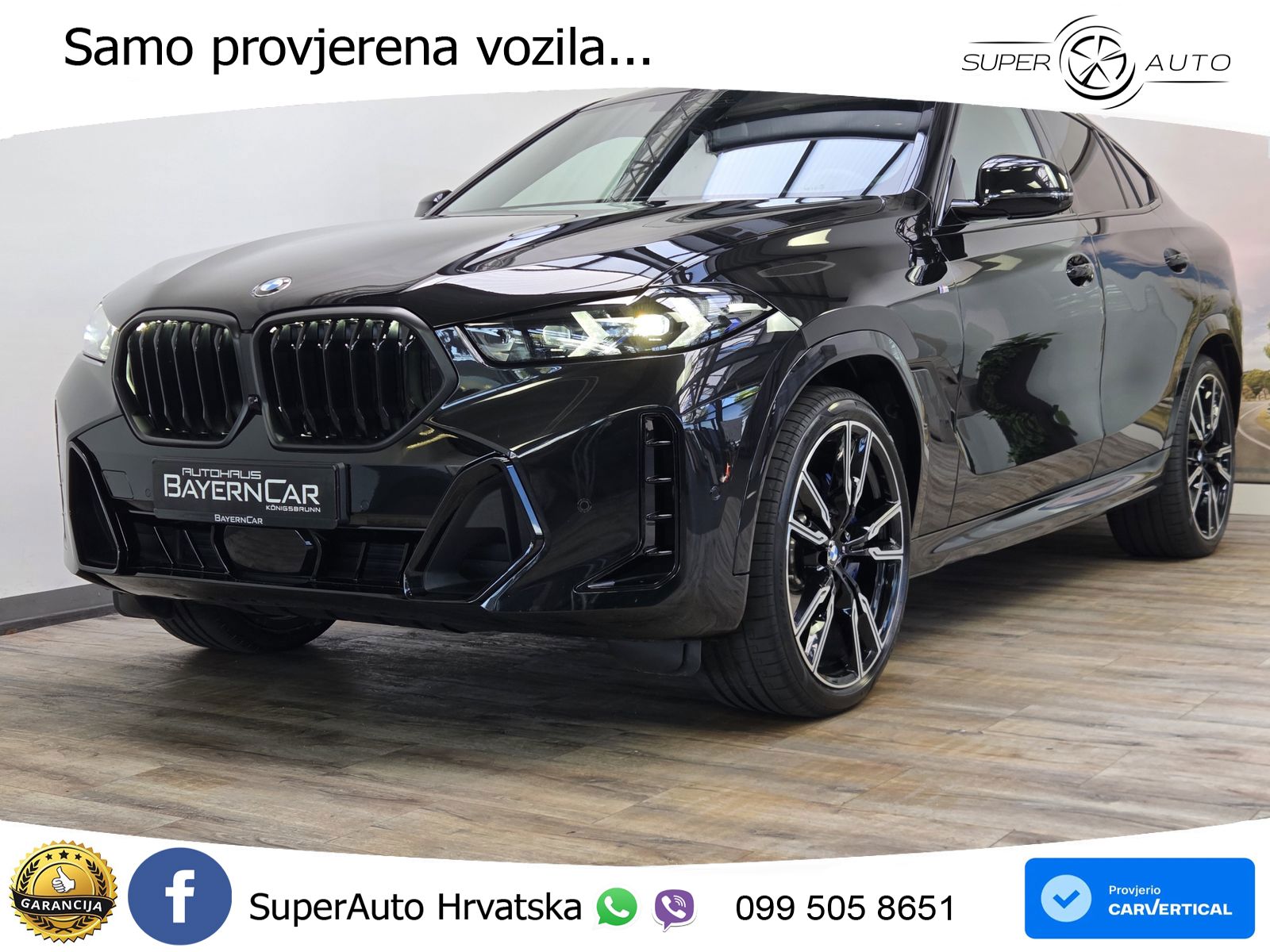 BMW X6 30d (298 KS) xDrive Steptronic M Sport LED+GR SJED+ACC