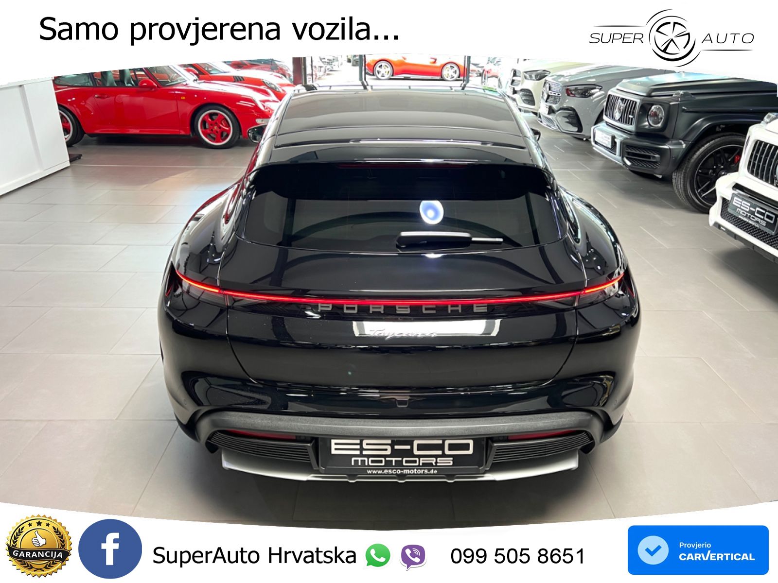 Porsche Taycan Cross Turismo 4 93.4 kWh (476 KS)