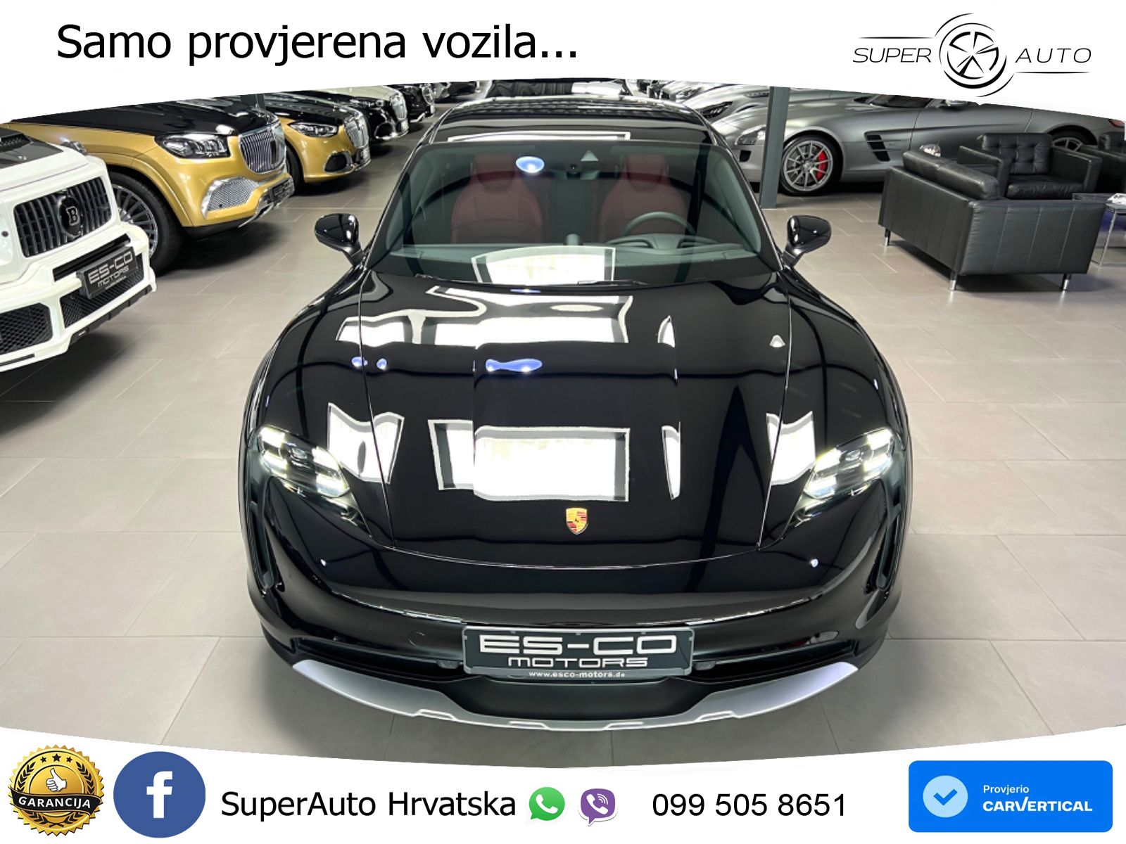 Porsche Taycan Cross Turismo 4 93.4 kWh (476 KS)