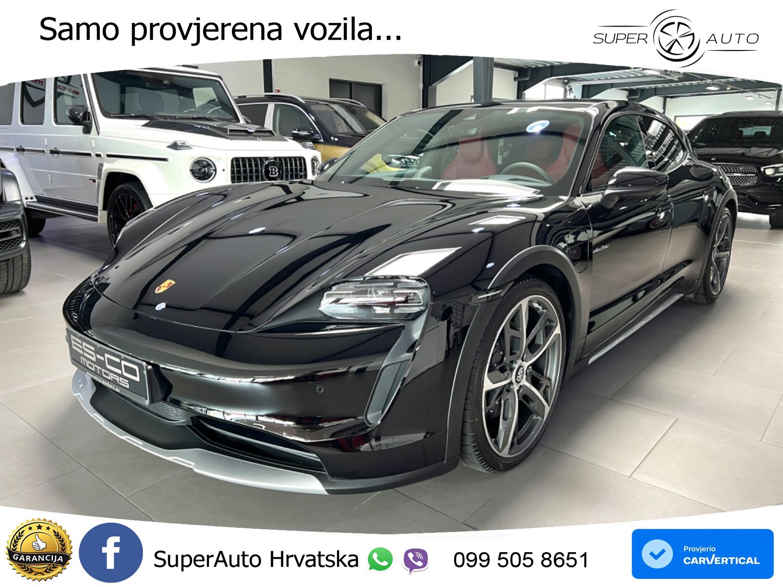 Porsche Taycan Cross Turismo 4 93.4 kWh (476 KS)