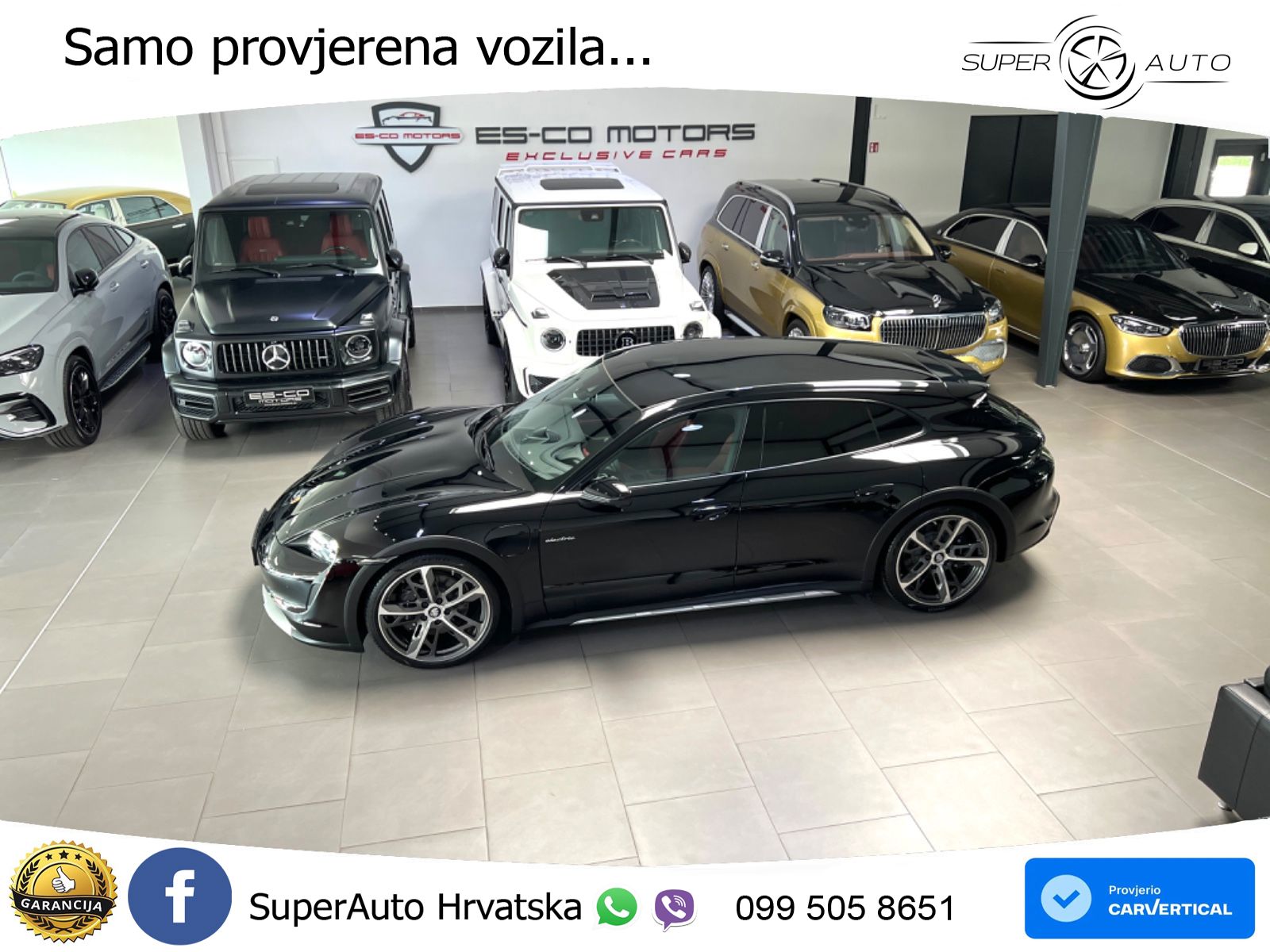 Porsche Taycan Cross Turismo 4 93.4 kWh (476 KS)