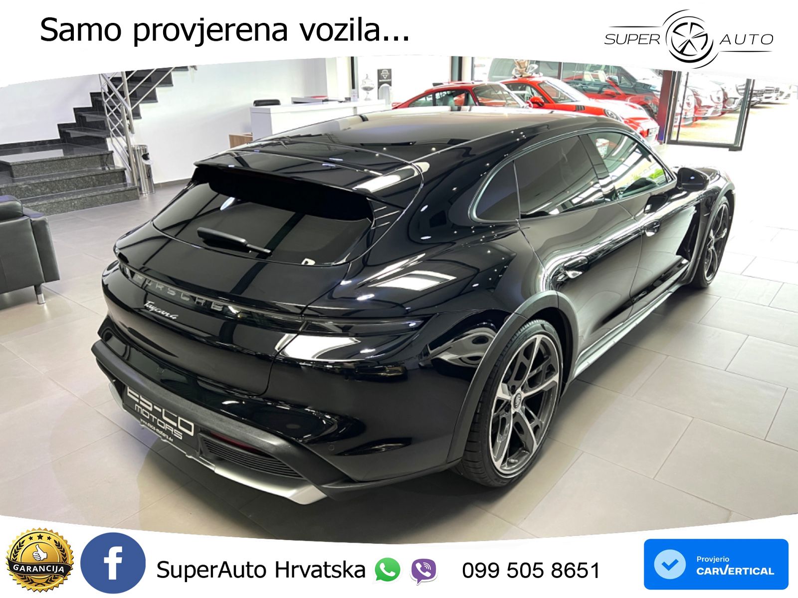 Porsche Taycan Cross Turismo 4 93.4 kWh (476 KS)