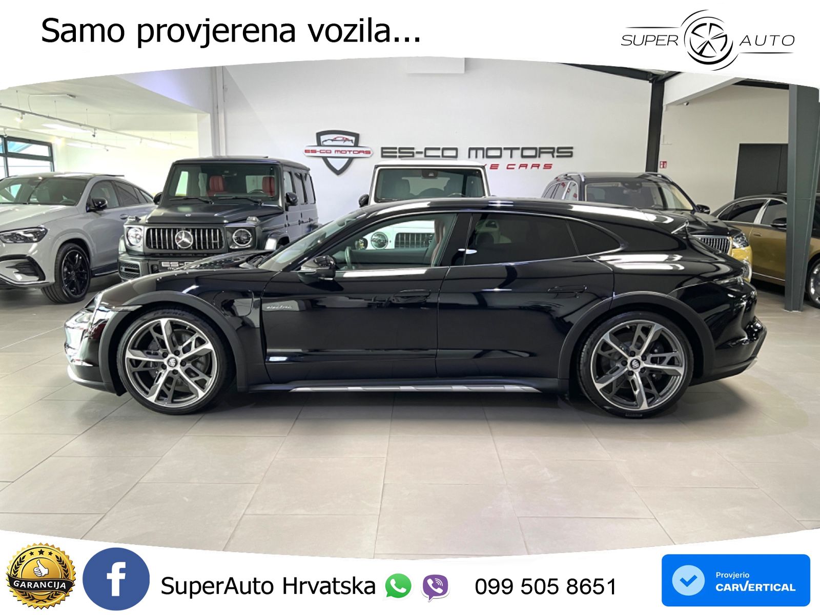 Porsche Taycan Cross Turismo 4 93.4 kWh (476 KS)